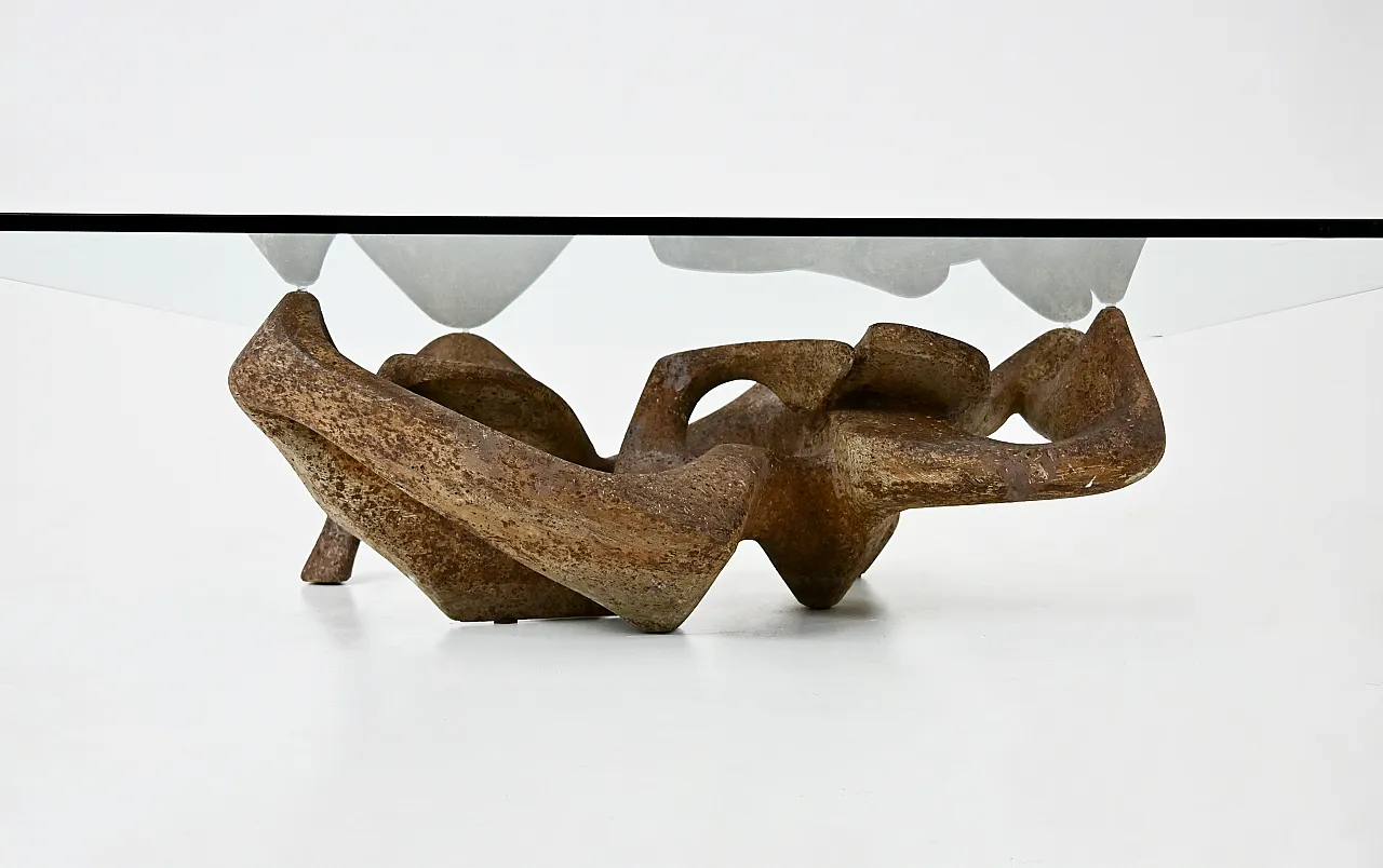 Coffee table by Claudio Trevi, 1970s 8