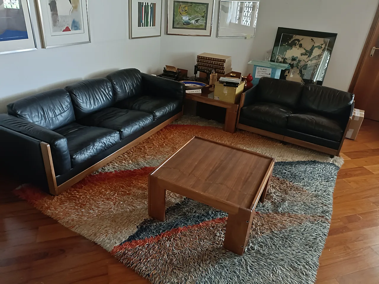 Living room set mod. Bastiano di Tobia and shoe for Gavina, 70s 4