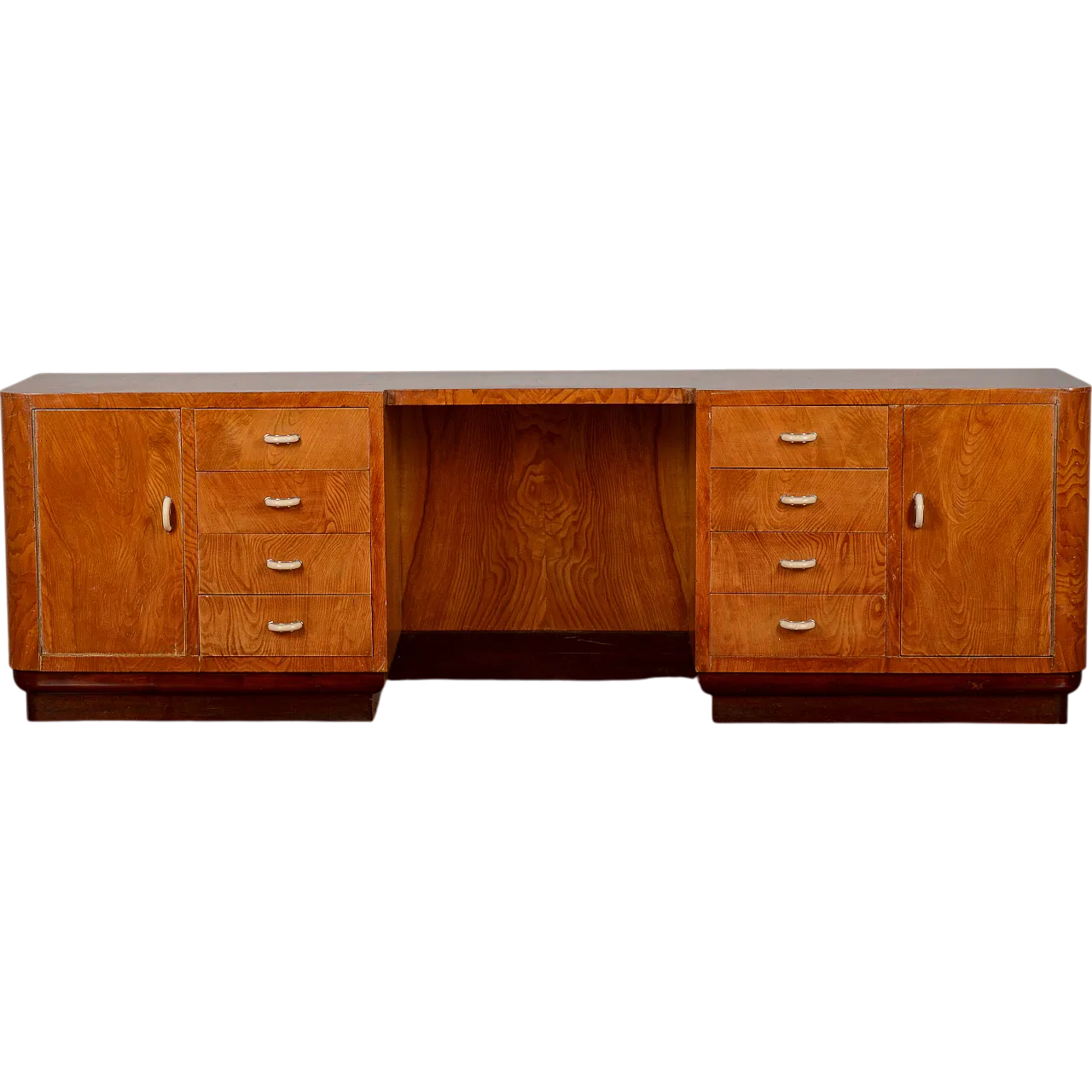 Credenza in legno e bachelite, anni '50 9