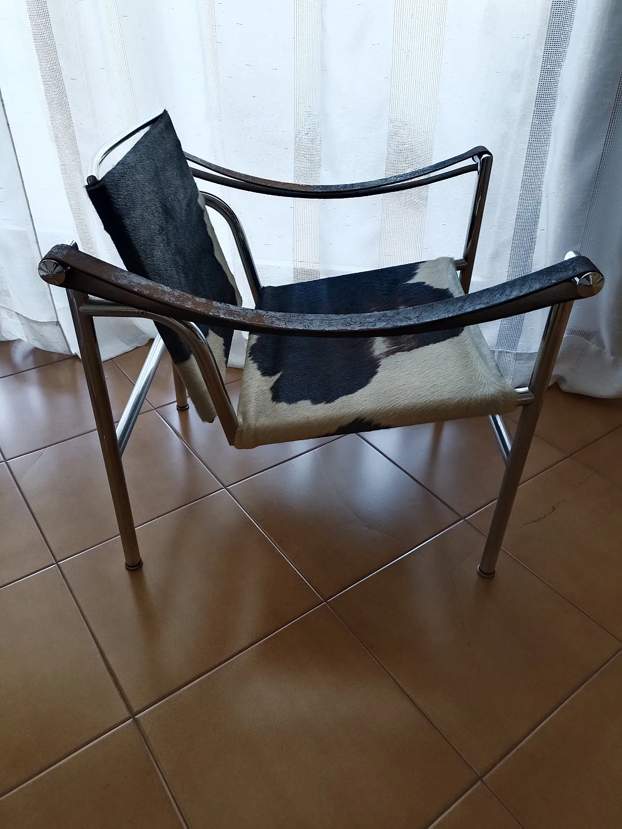 Le Corbusier, Charlotte Perriand Sedia LC1 di Cassina, anni '60 2