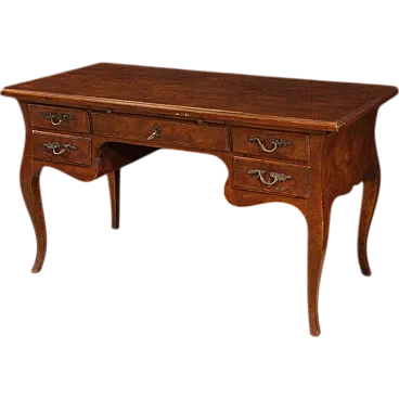 Italian Louis XV style center desk, 20th century