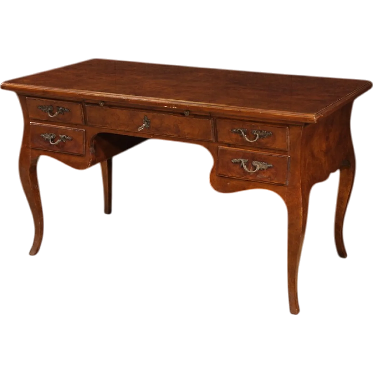 Italian Louis XV style center desk, 20th century 13