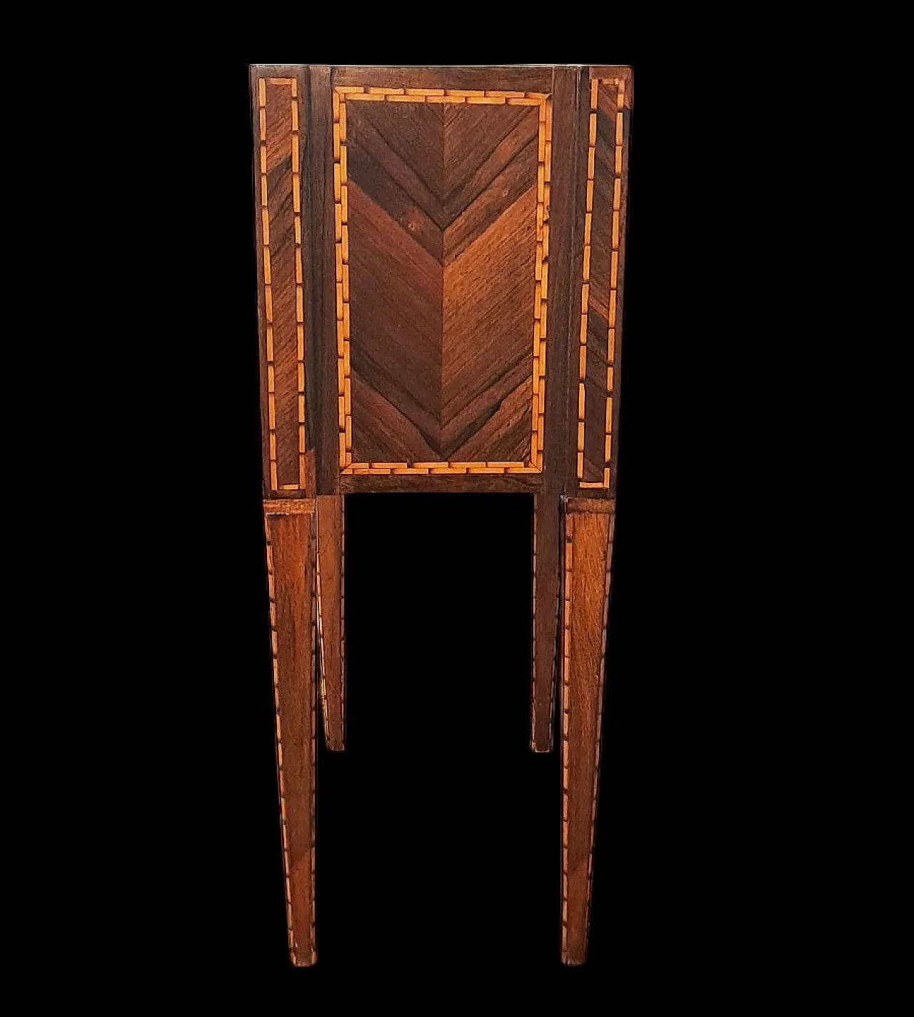 Louis XVI Genoese side table in Rosewood and marble, 18th century 4