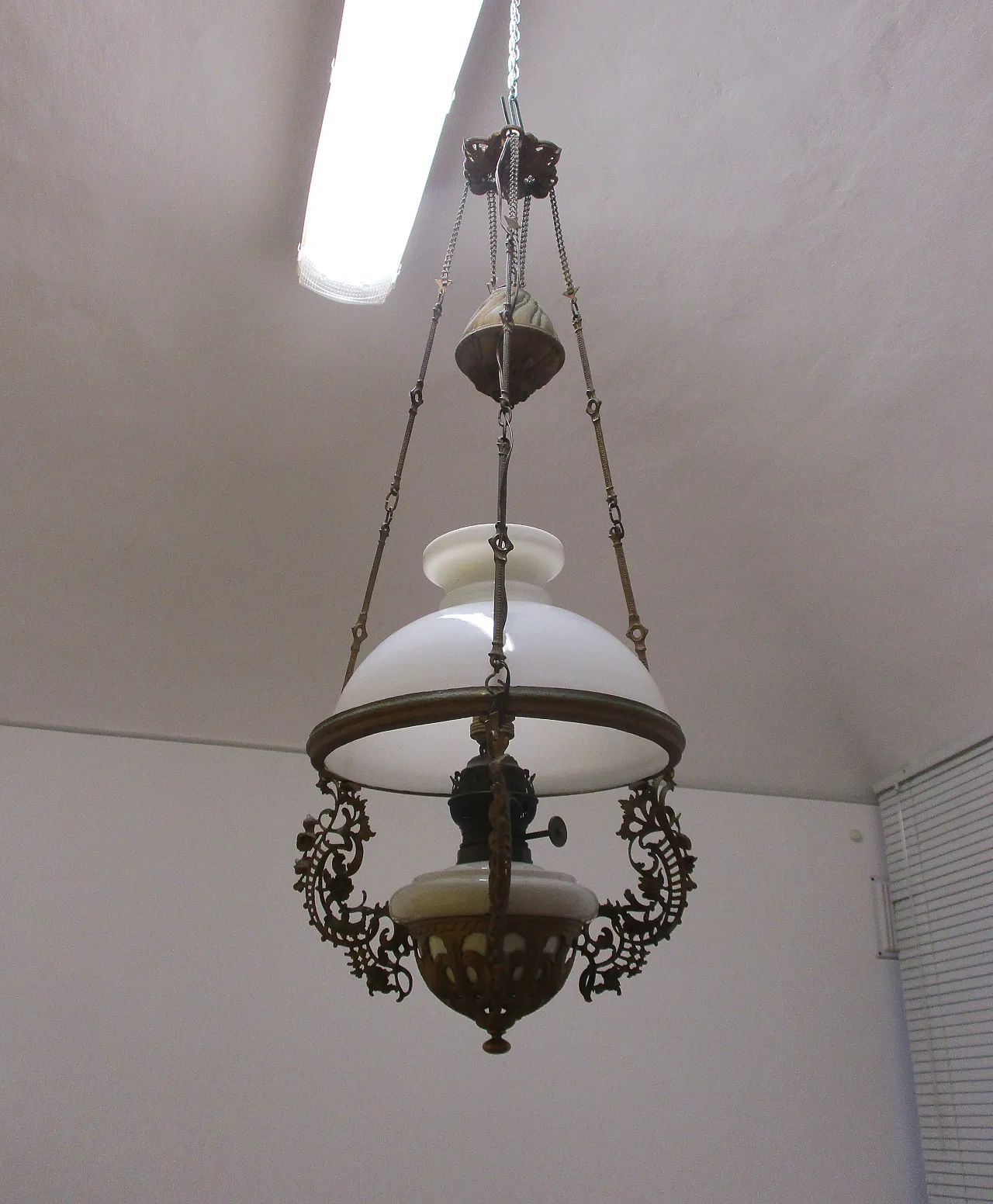 Liberty chandelier saliscendi in carrucola, early 20th century 1