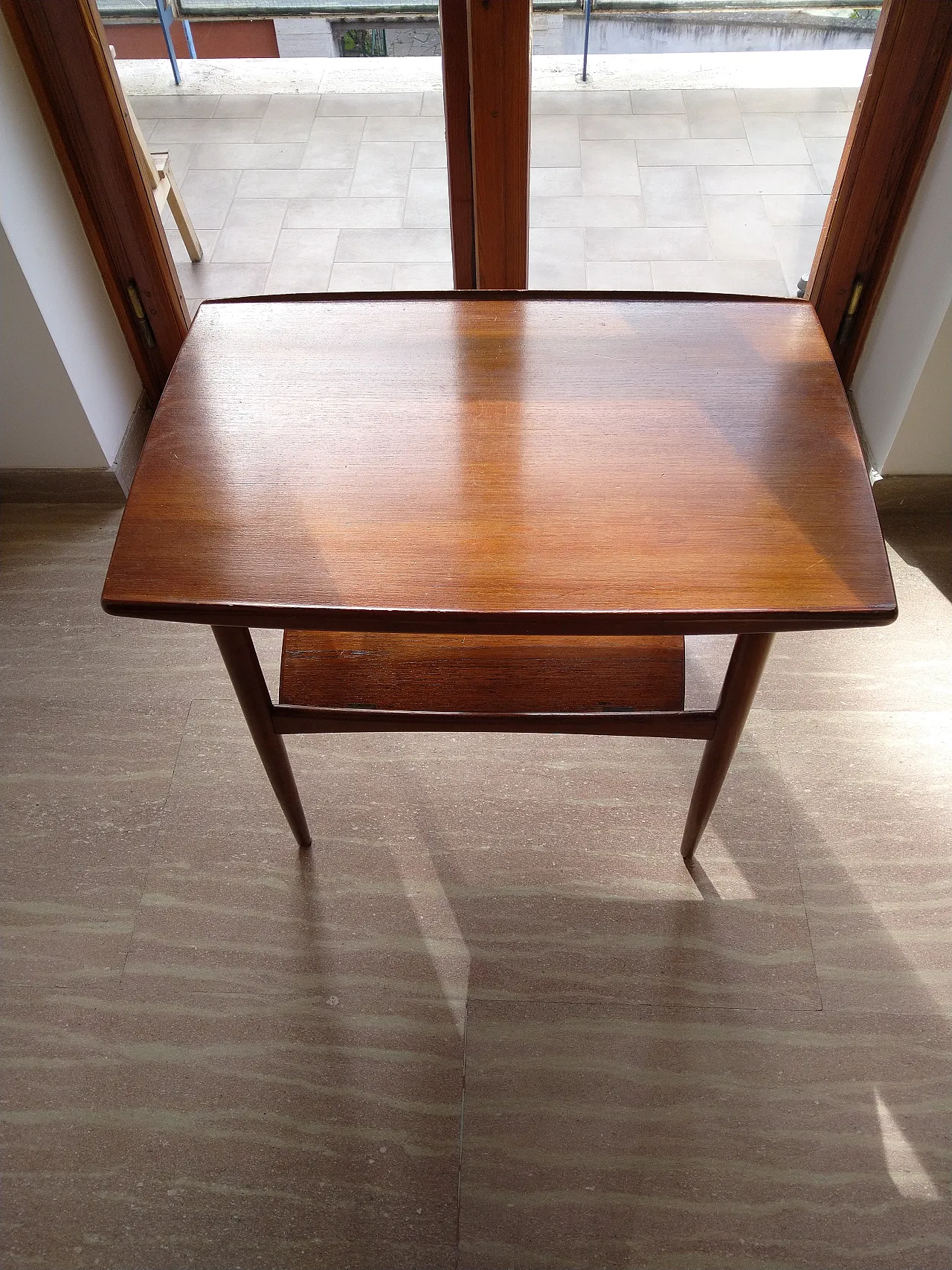 Scandinavian table by MM Moreddi Danmark in teak, 60s 3