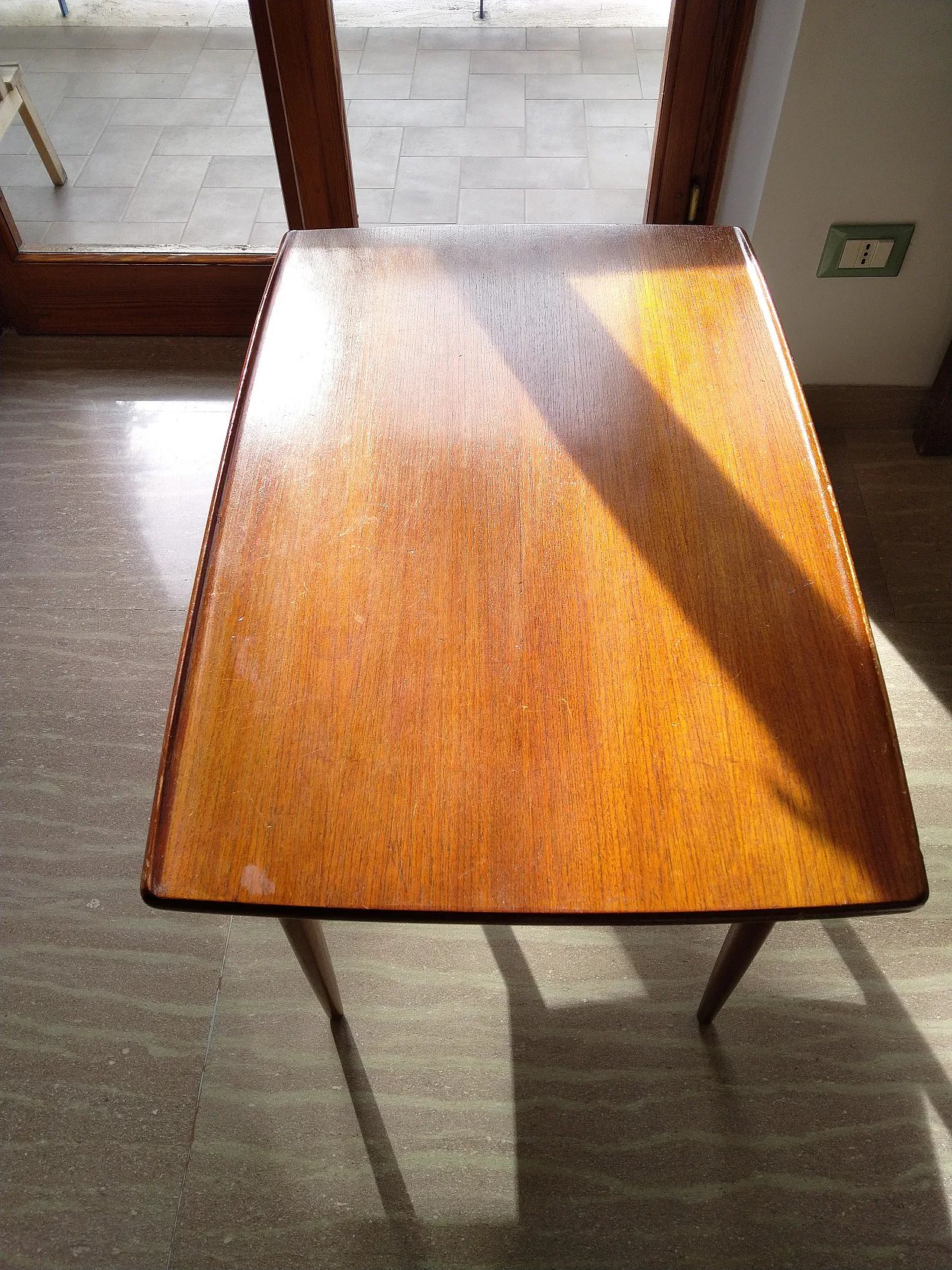 Scandinavian table by MM Moreddi Danmark in teak, 60s 4