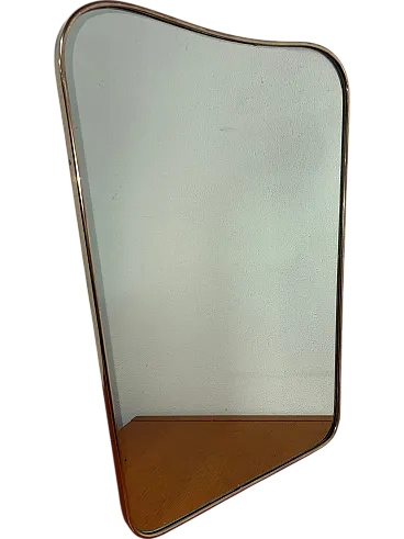 Brass mirror, 50s