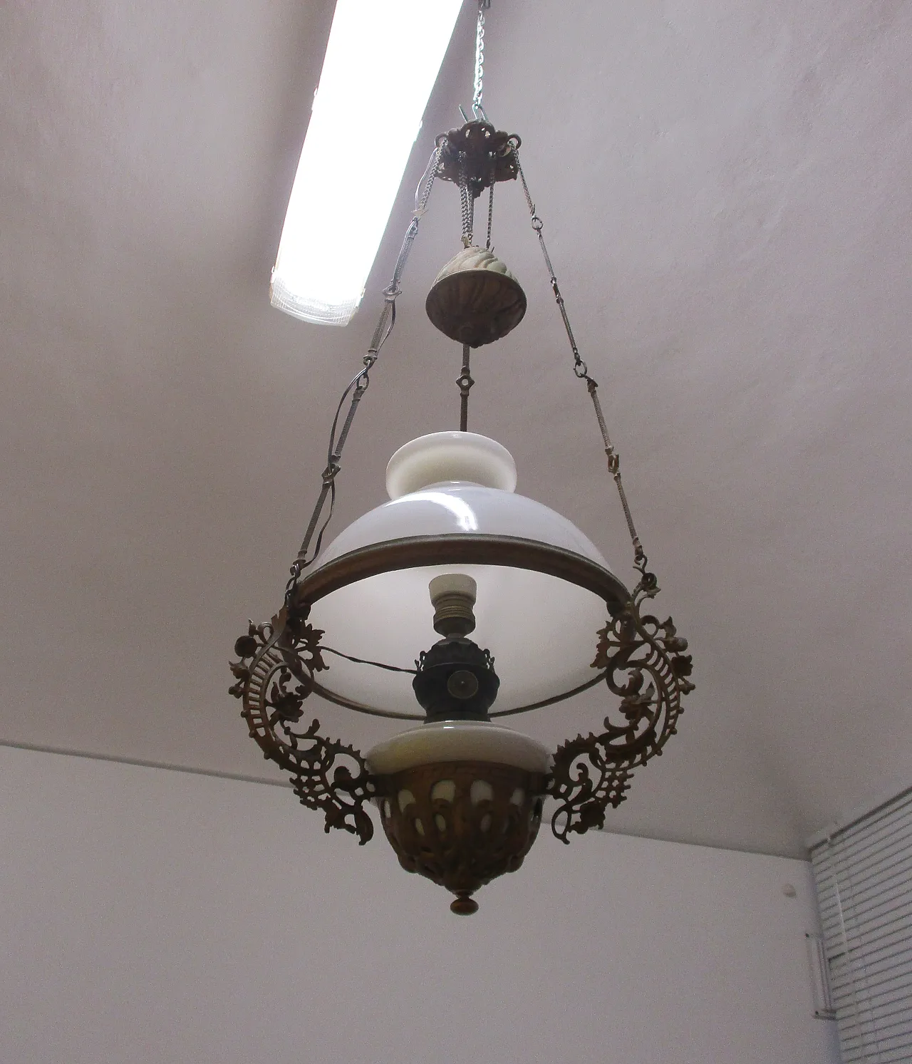 Liberty chandelier saliscendi in carrucola, early 20th century 3