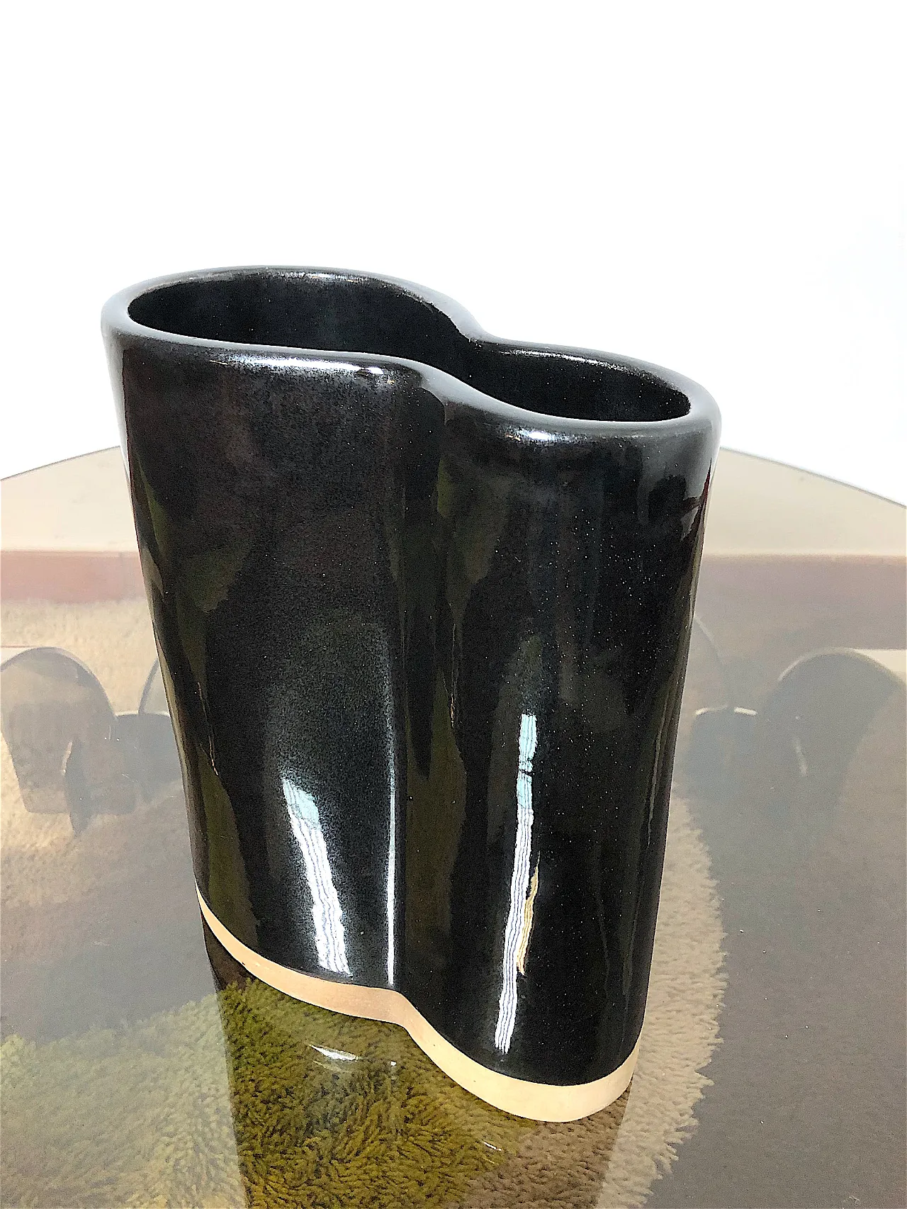 Space Age ceramic vase, 70s 5