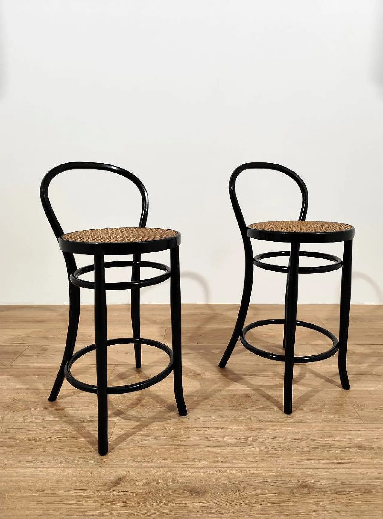 Pair of Sautto and Liberal Stools, 1940s 1