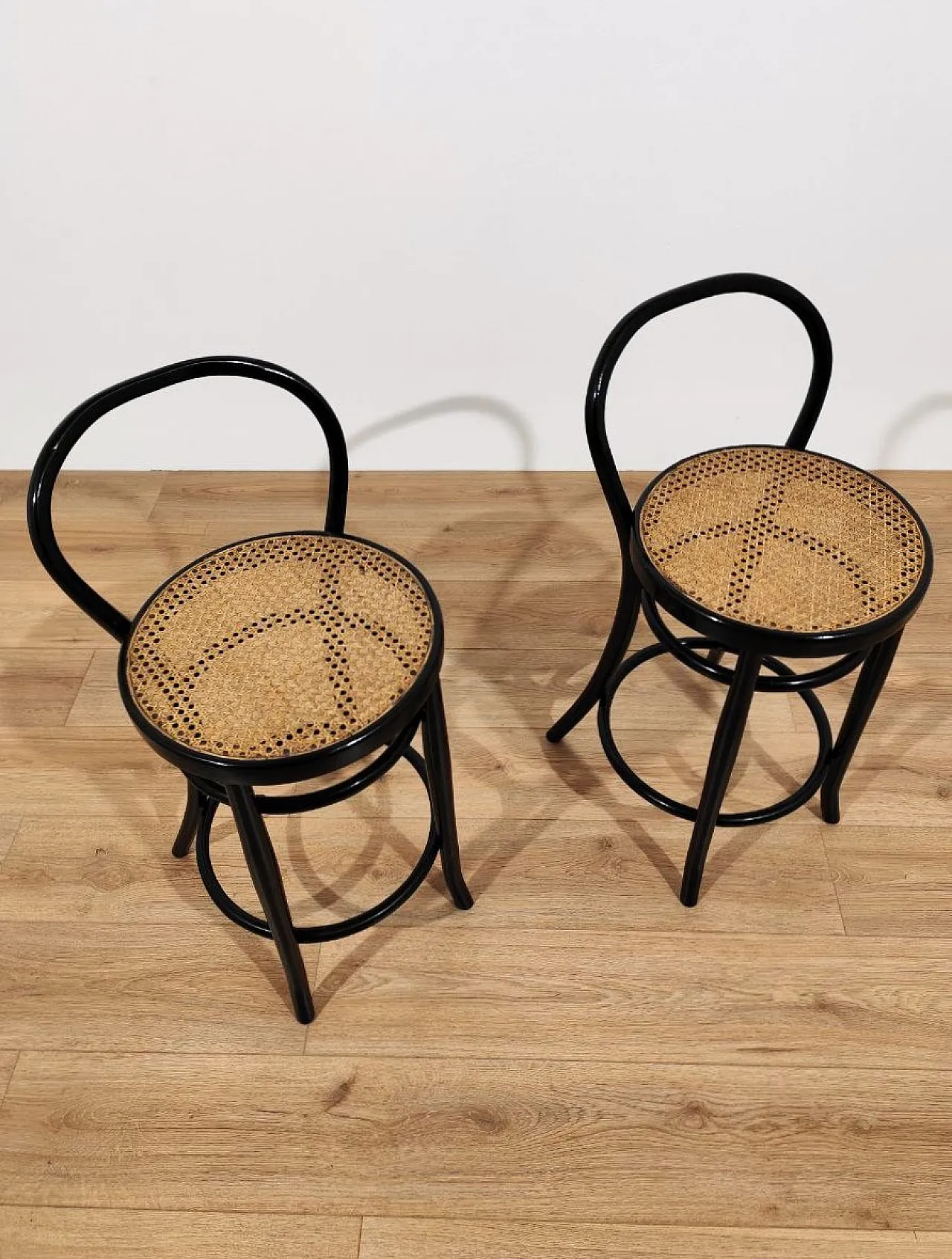 Pair of Sautto and Liberal Stools, 1940s 5