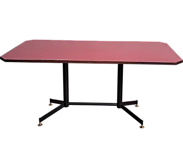 Table with colored top, 60s