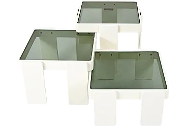 Nesting Tables by Gianfranco Frattini for Cassina, 1960s, Set of 3