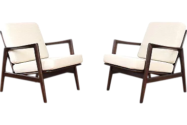 Pair of Mid-Century Stefan lounge chairs, 60s