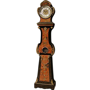 Boulle Louis XV style Italian pendulum clock, 20th century