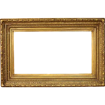 Carved and gilded French frame, 20th century