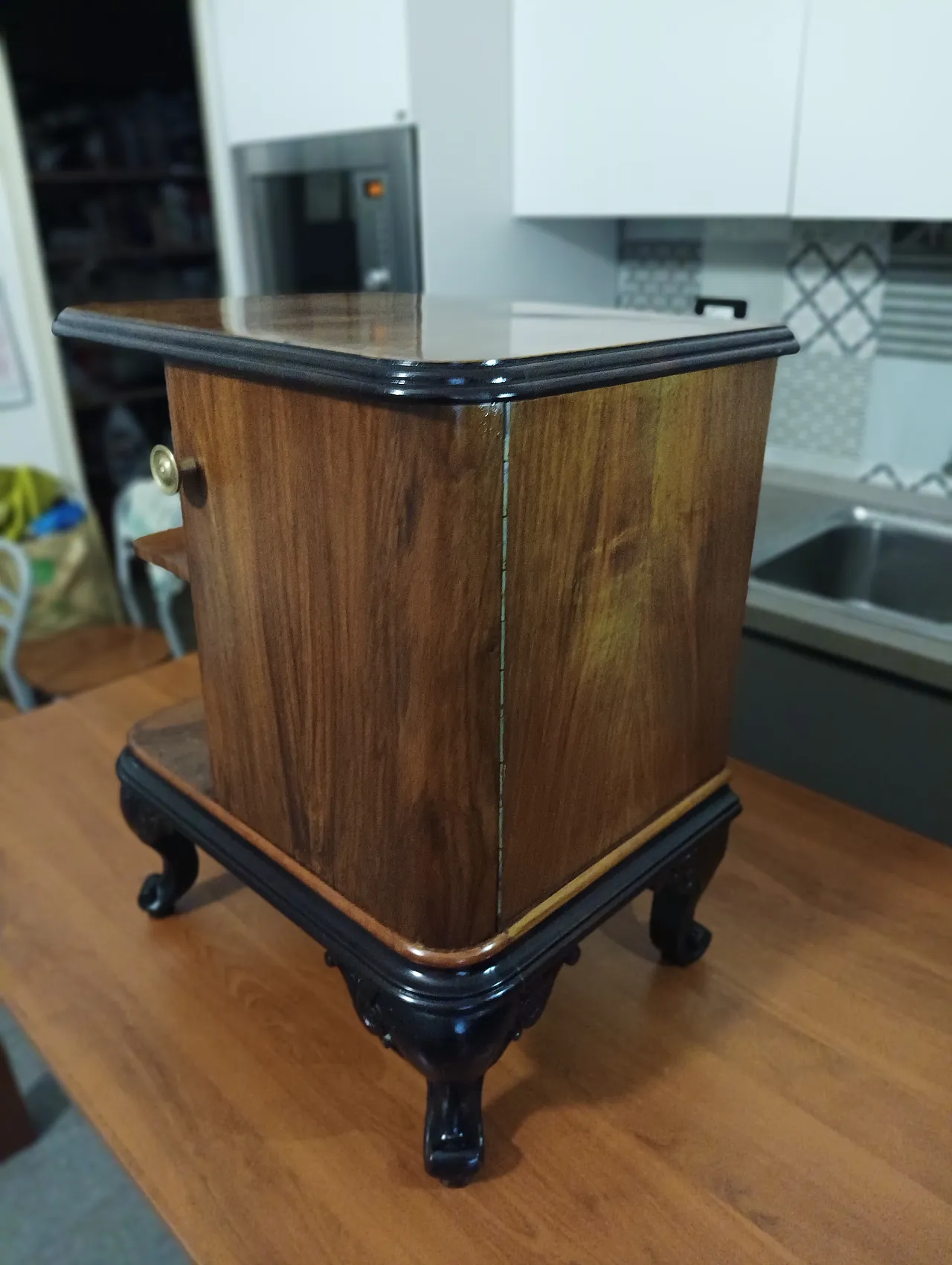 Pair of Decò bedside tables, 30s 8