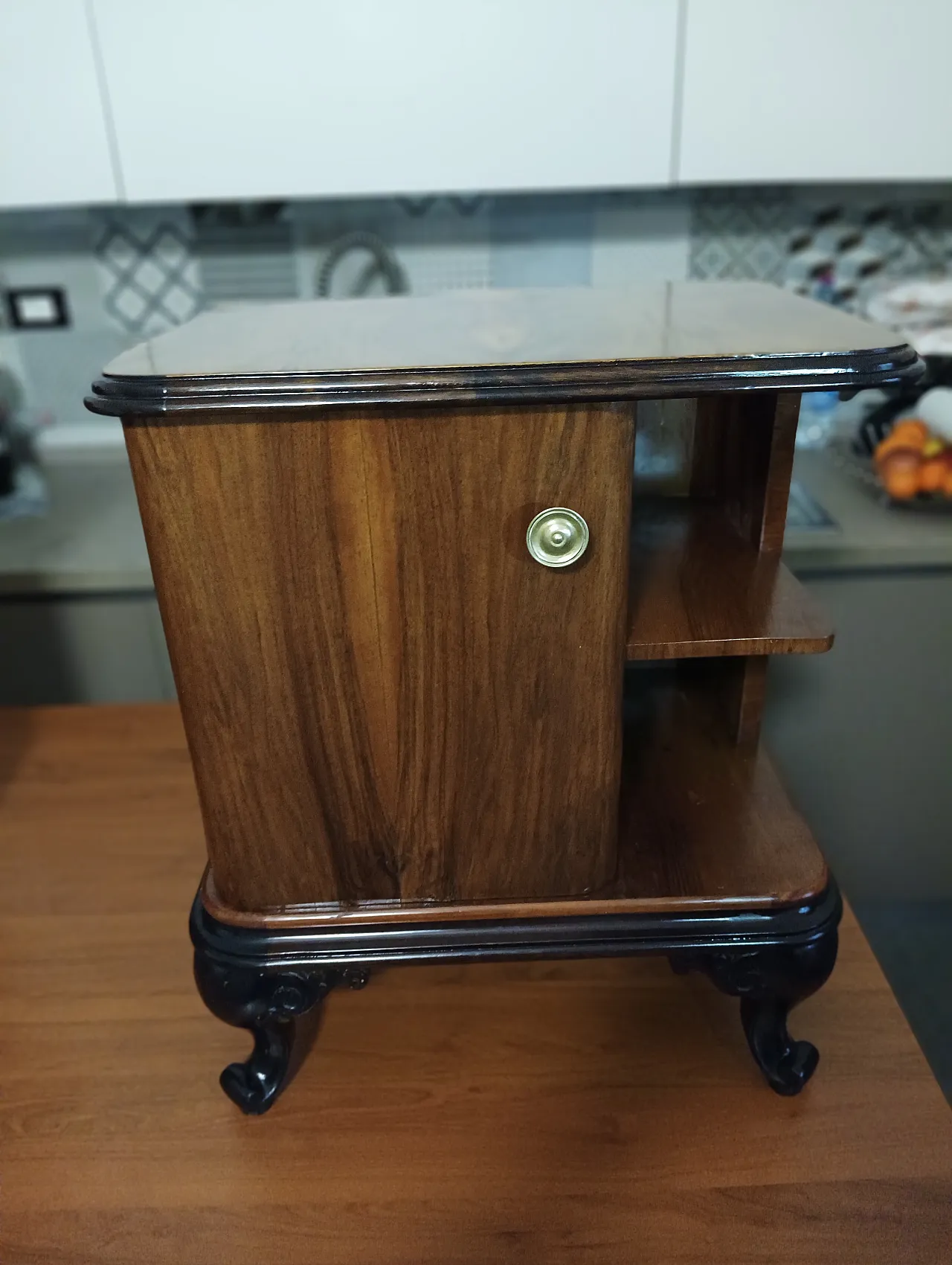 Pair of Decò bedside tables, 30s 12