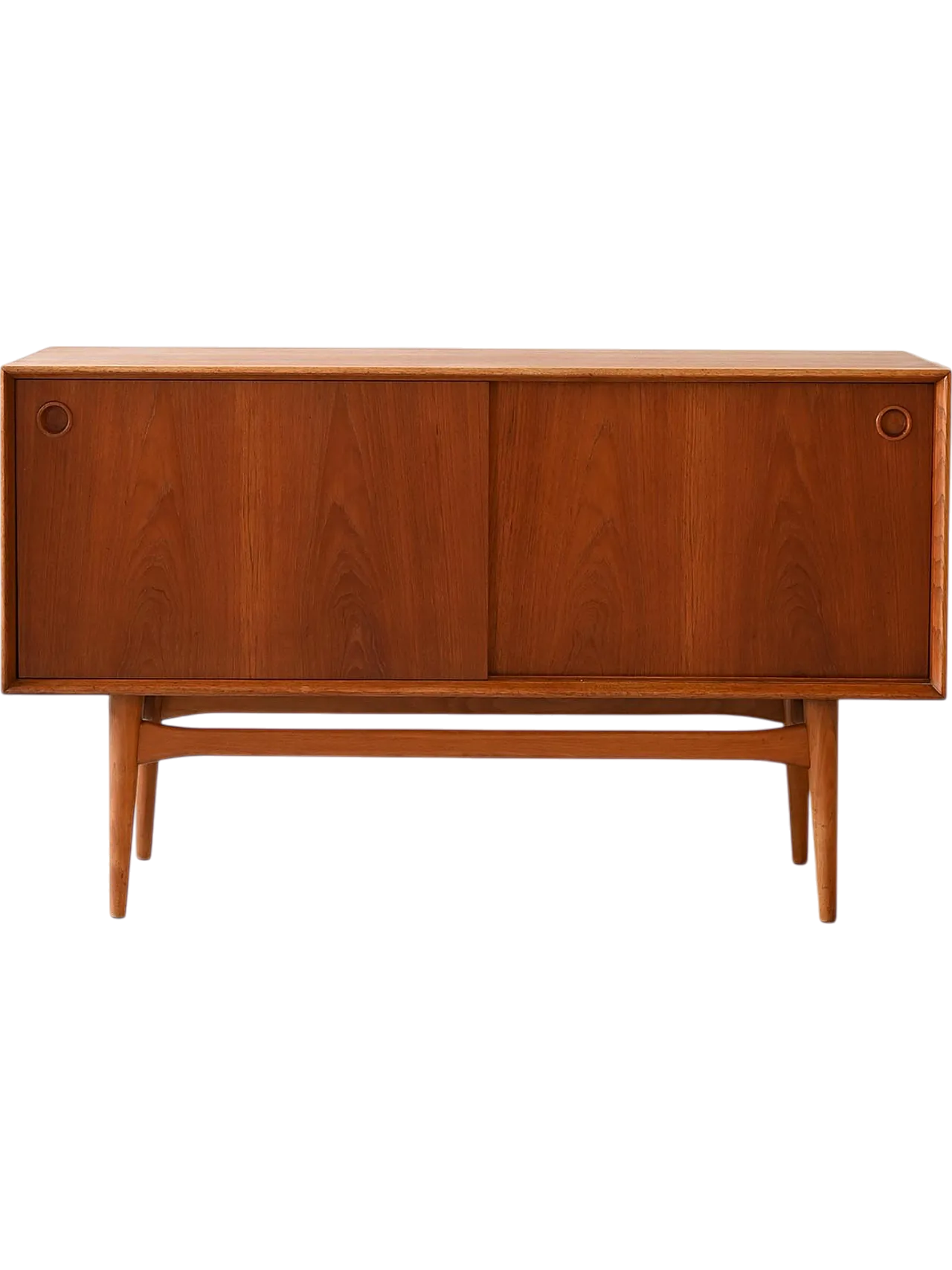 Scandinavian sideboard with sliding doors 13