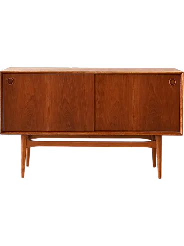 Scandinavian sideboard with sliding doors