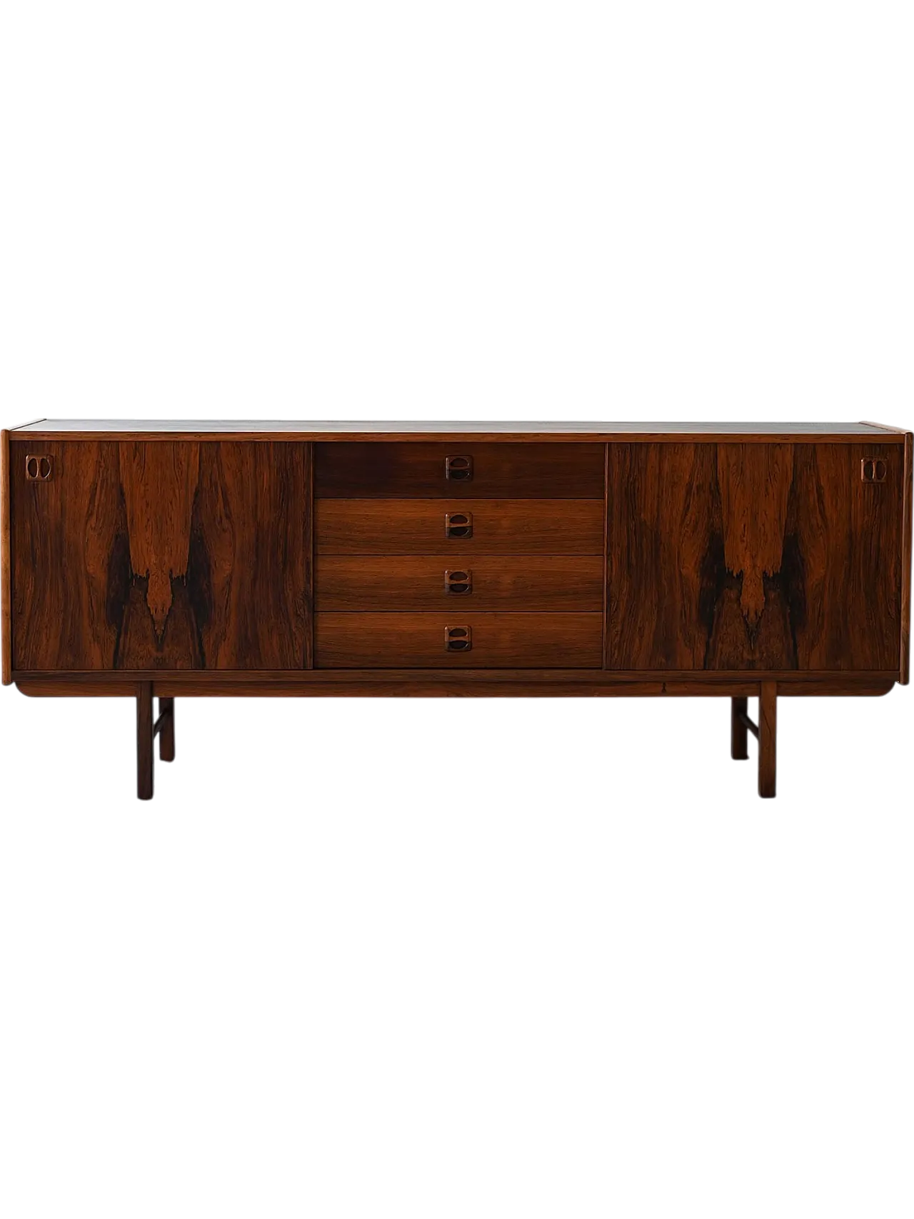 Scandinavian sideboard in rosewood, 60s 15