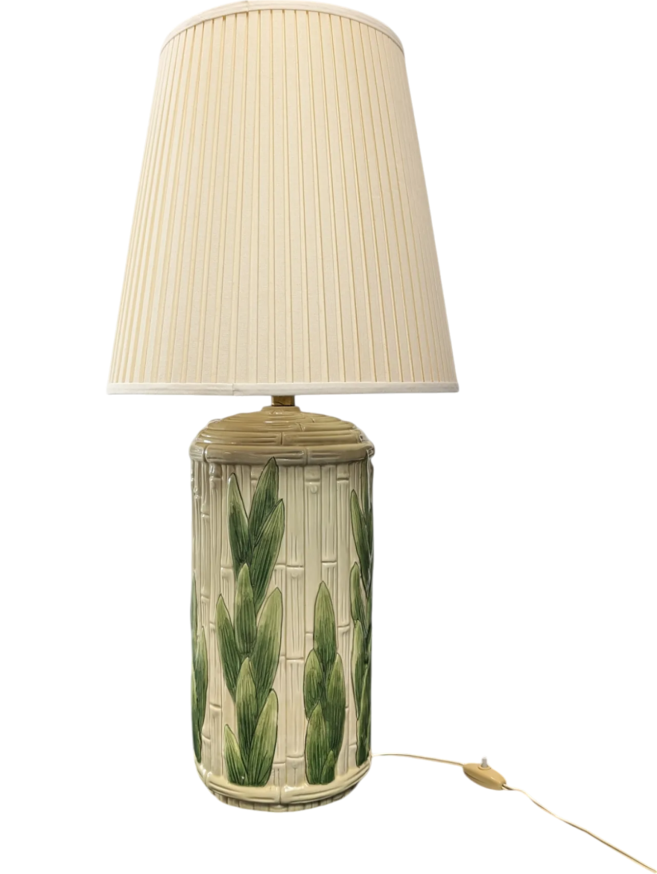 Table lamp half century in Ceramic Signed R. Costa, 1960s 7