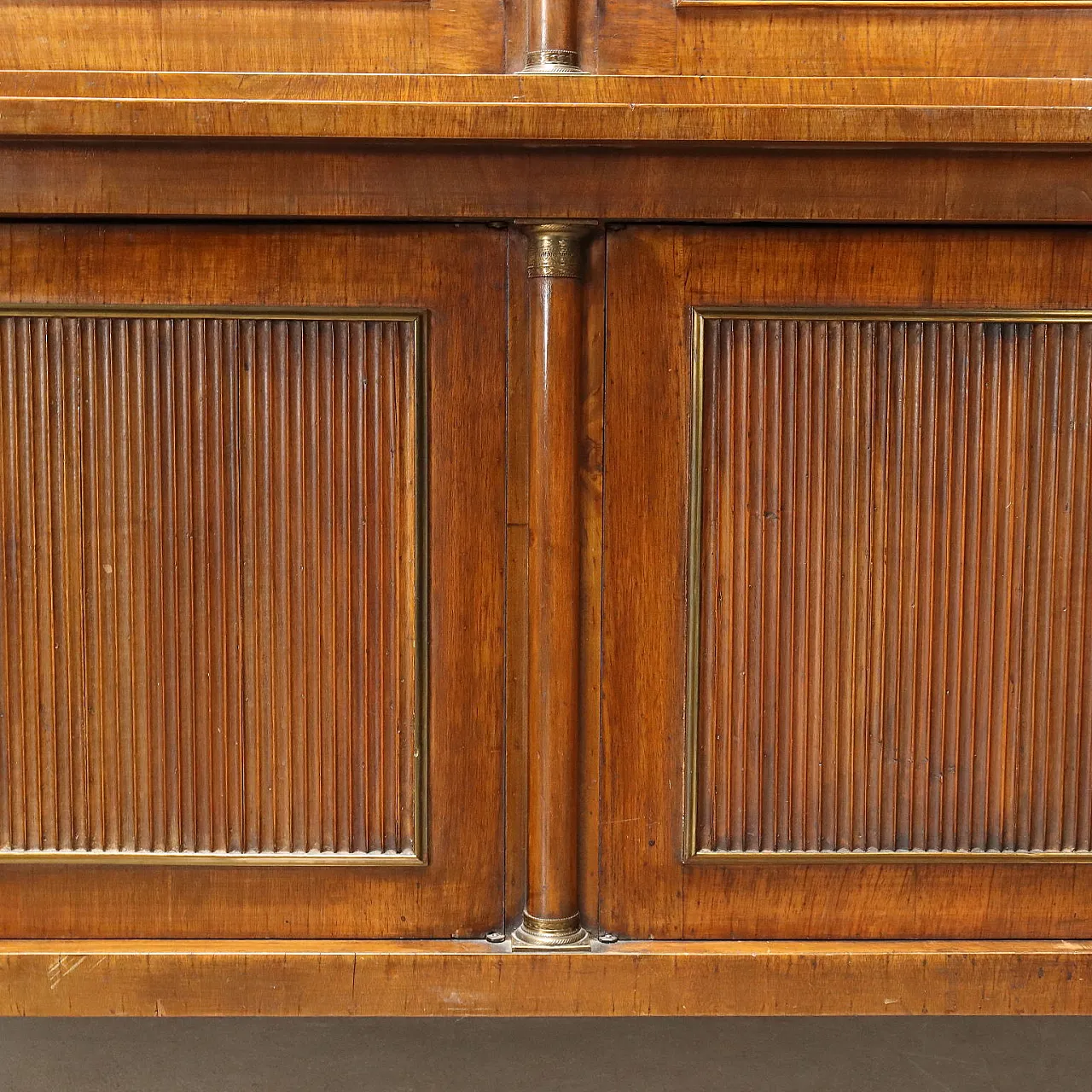 Empire-style wooden bookcase, 1970s 7