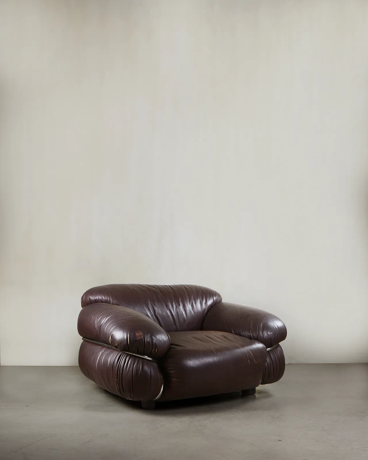 1 armchair 595 Sesann by Gianfranco Frattini for Cassina, 1970 1