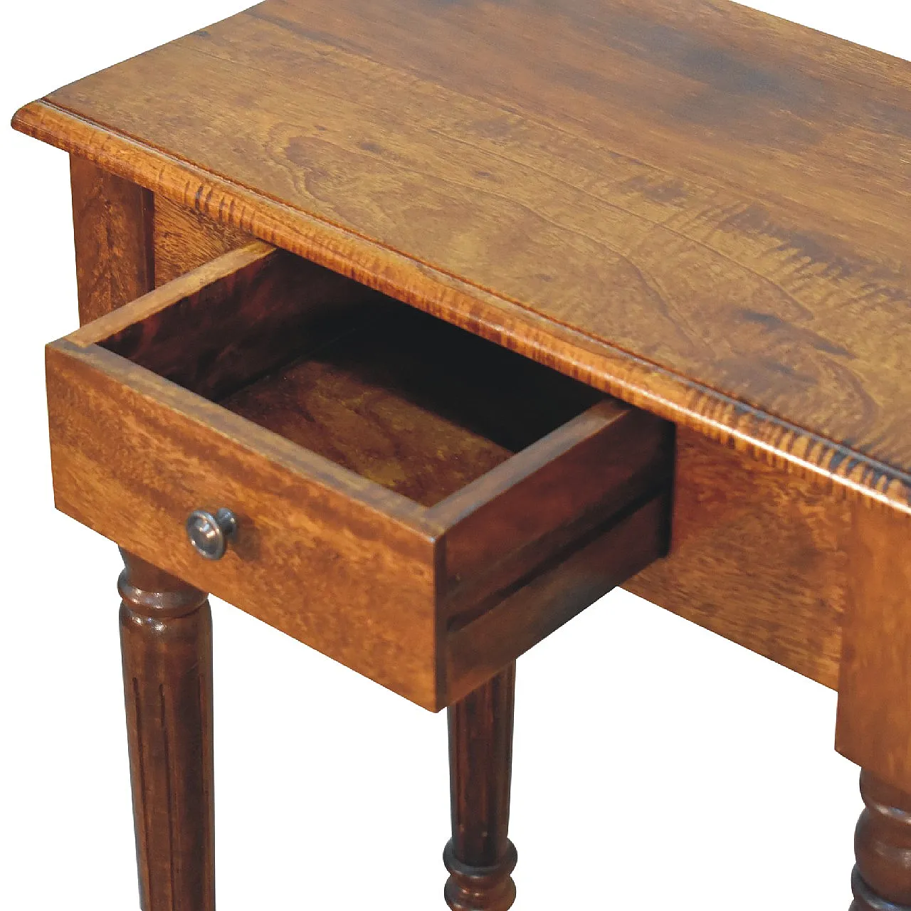 Writing desk in chestnut, 2000 6