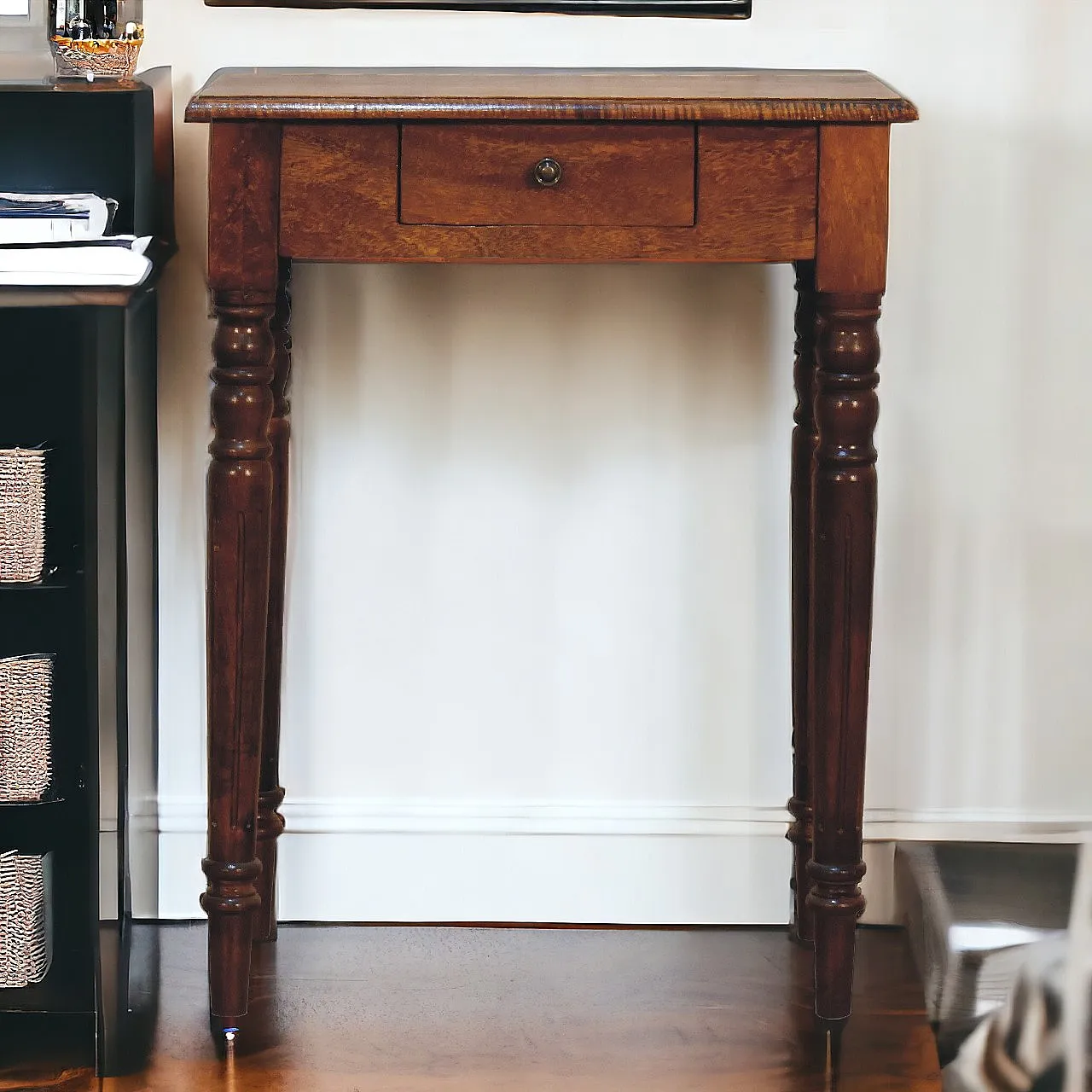 Writing desk in chestnut, 2000 10