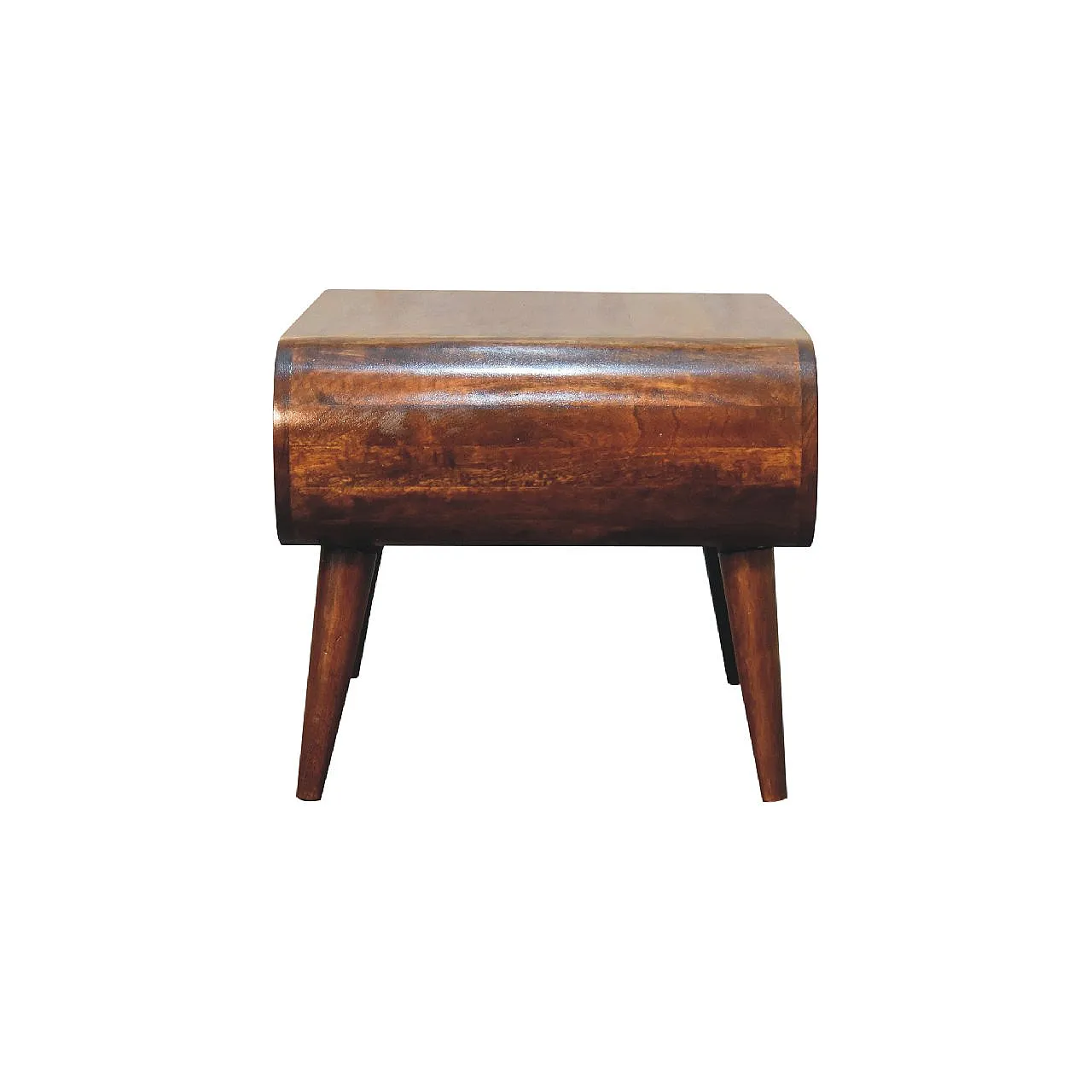 Coffee table in solid mango wood chestnut, 2000 8