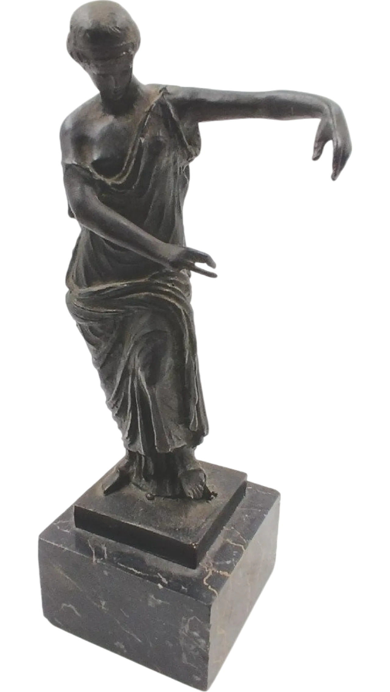 Winged Victory of Brescia, bronze sculpture, early 19th century 9