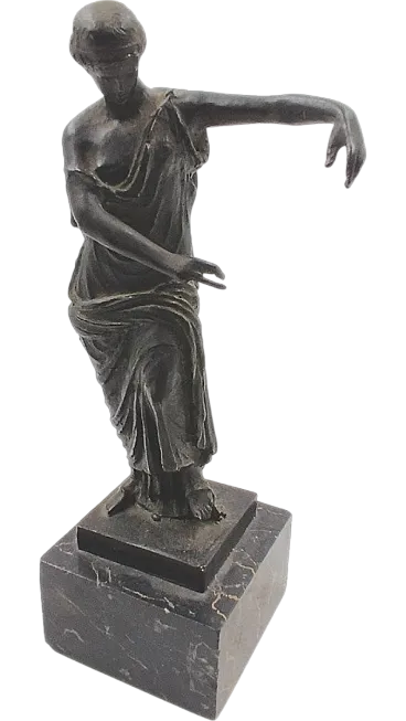 Winged Victory of Brescia, bronze sculpture, early 19th century