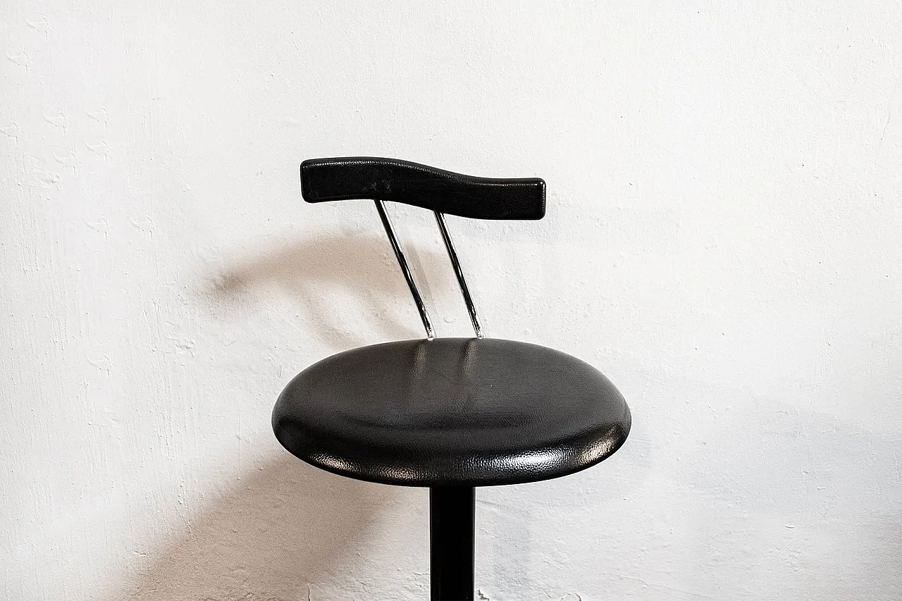 Postmodern Marlon Bar Stool from Bonaldo, Italy, 1980s 4