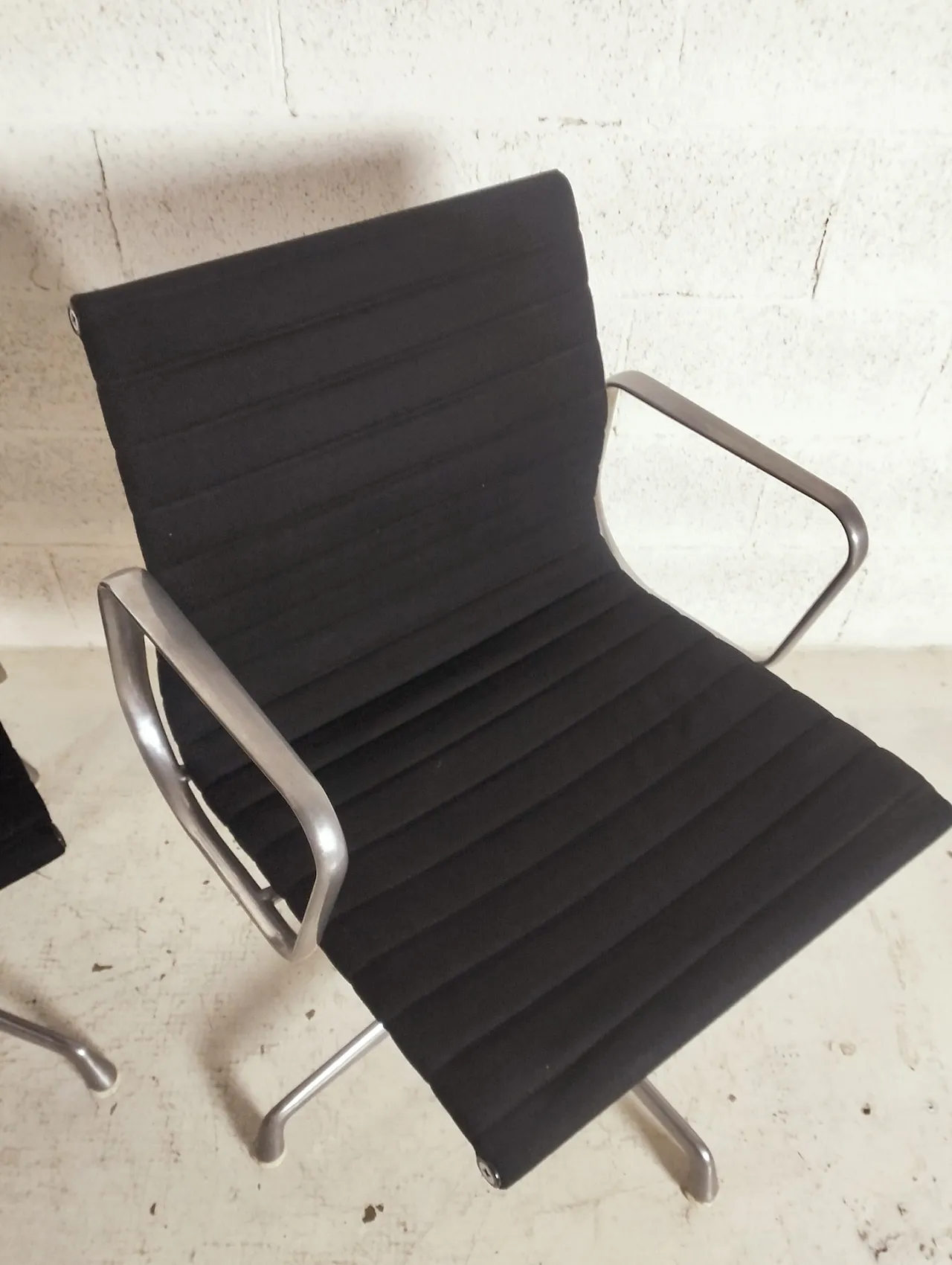 Set of 2 Alumini Chair EA108 by Charles and Ray Eames for ICF, 1960 13