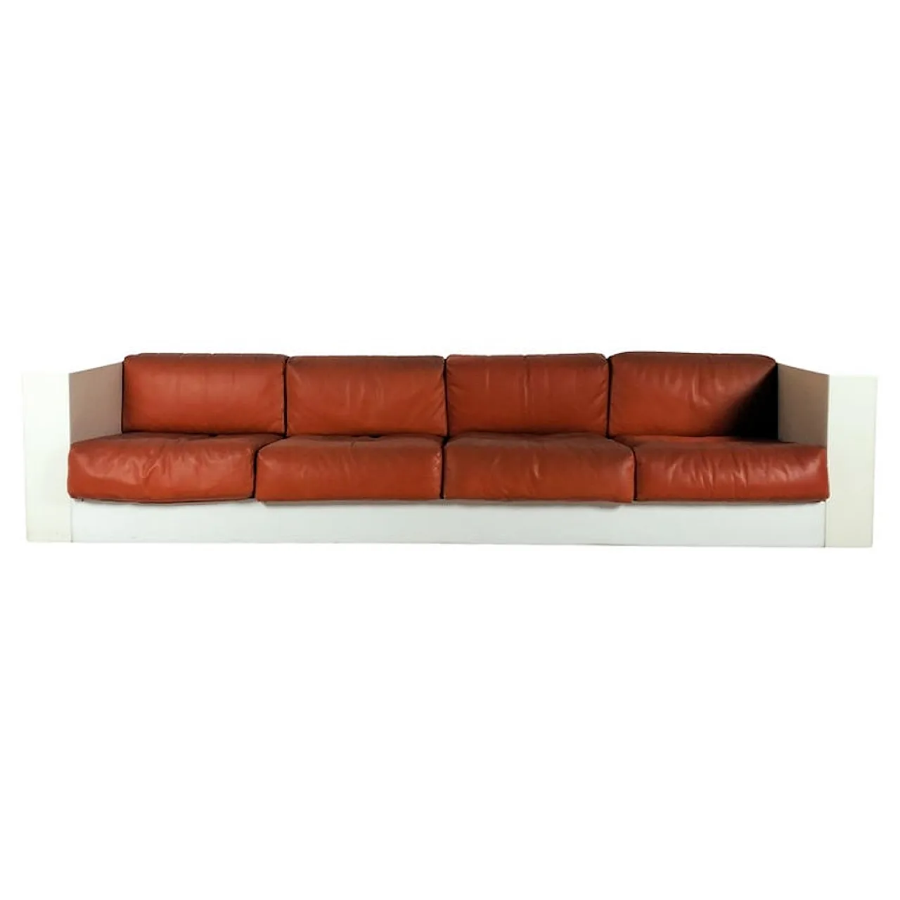 Saratoga 4 Seater sofa by M. and L. Vignelli for Poltronova, 1970s 1