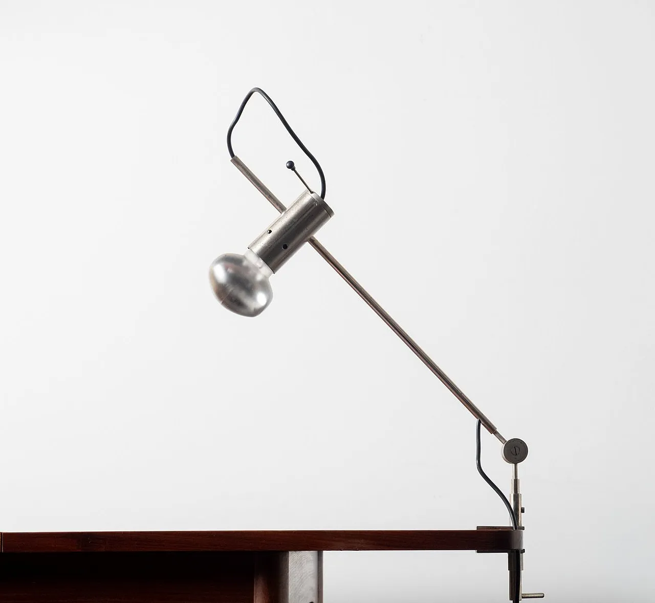 Clamp Table Lamp 255 by Tito Agnoli for O-Luce, 1950s 14