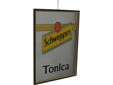 Specchio pubblicitario Tonica Schweppes 1970