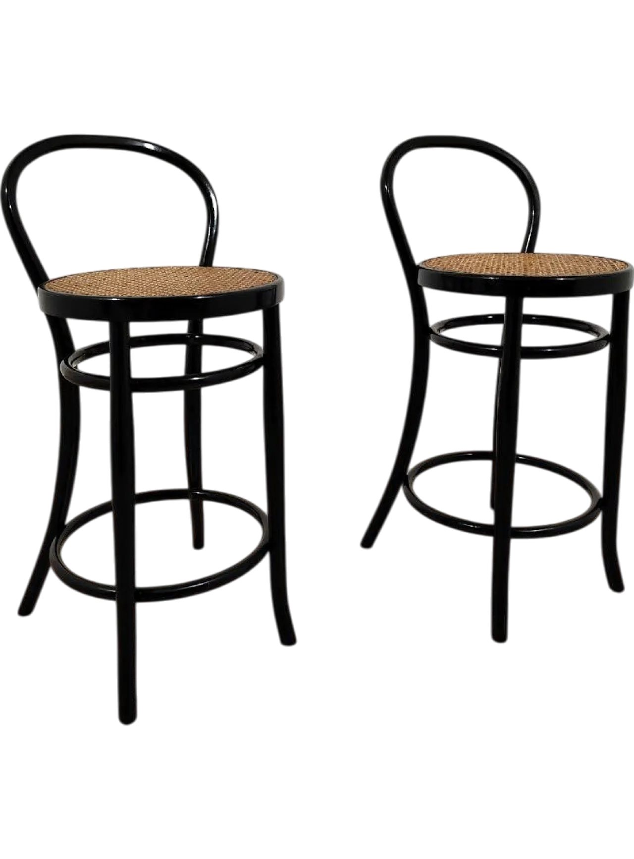 Pair of Sautto and Liberal Stools, 1940s 8