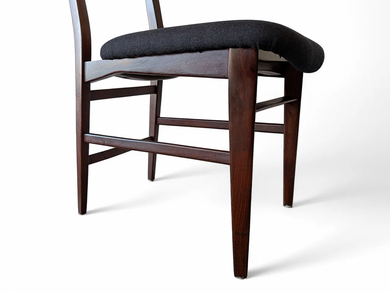 Dining chairs attributed to E. Palutari for Dassi, 60s set of 6 7