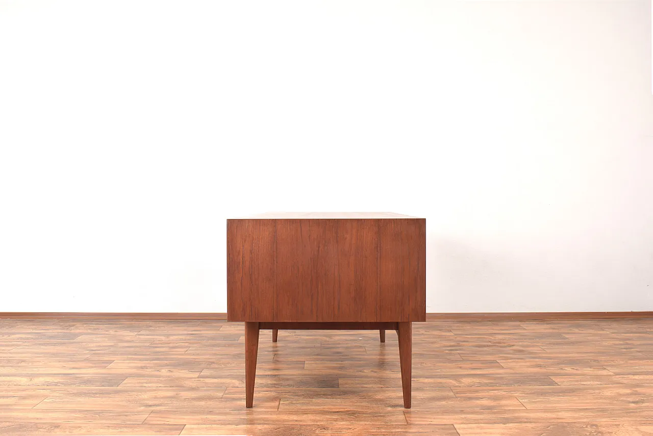 Mid-Century Teak Desk by Franz Ehrlich for Deutsche Werkstätten Heller 8