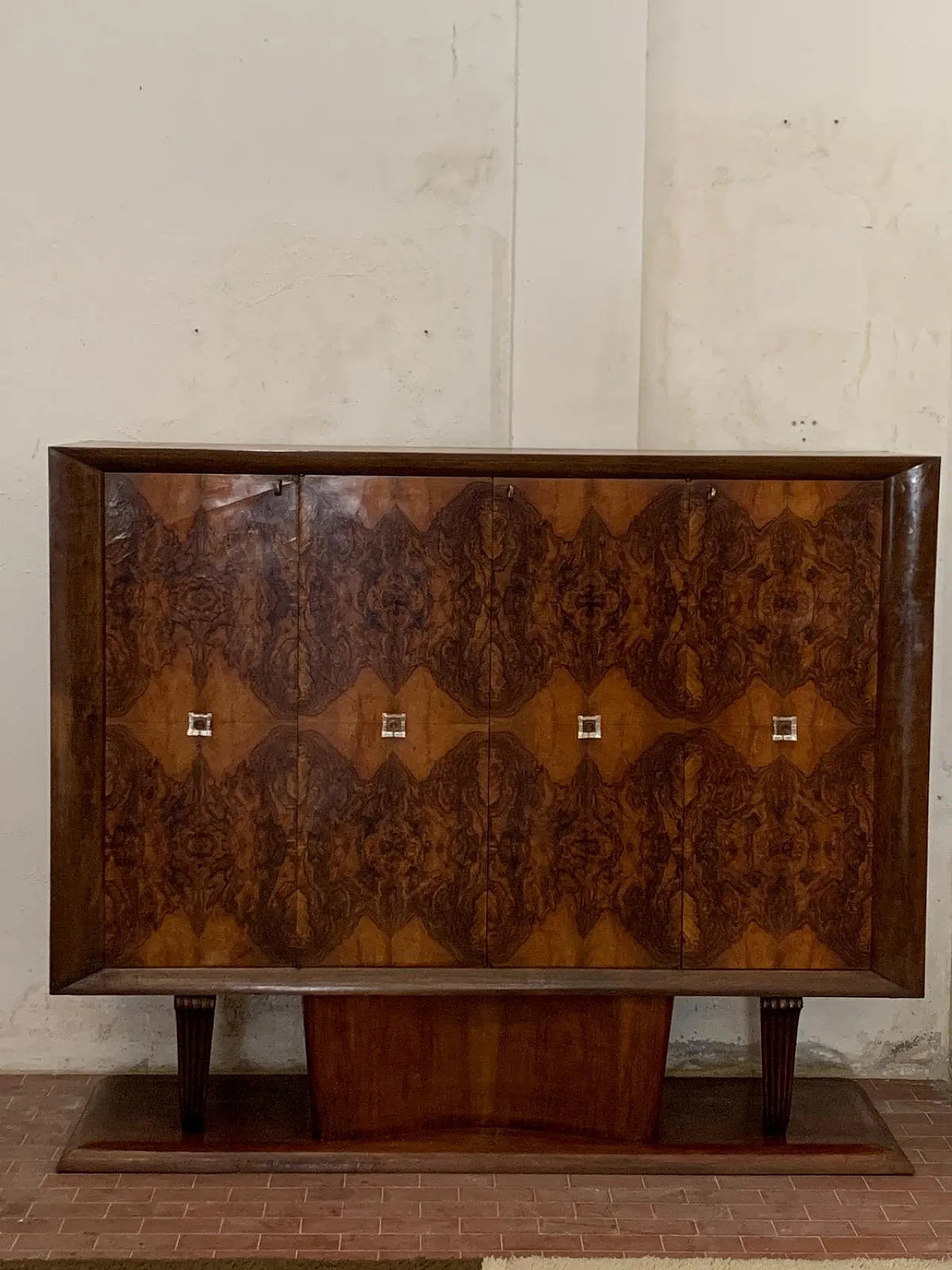 Salon storage unit in brriarwood, 1940s 1