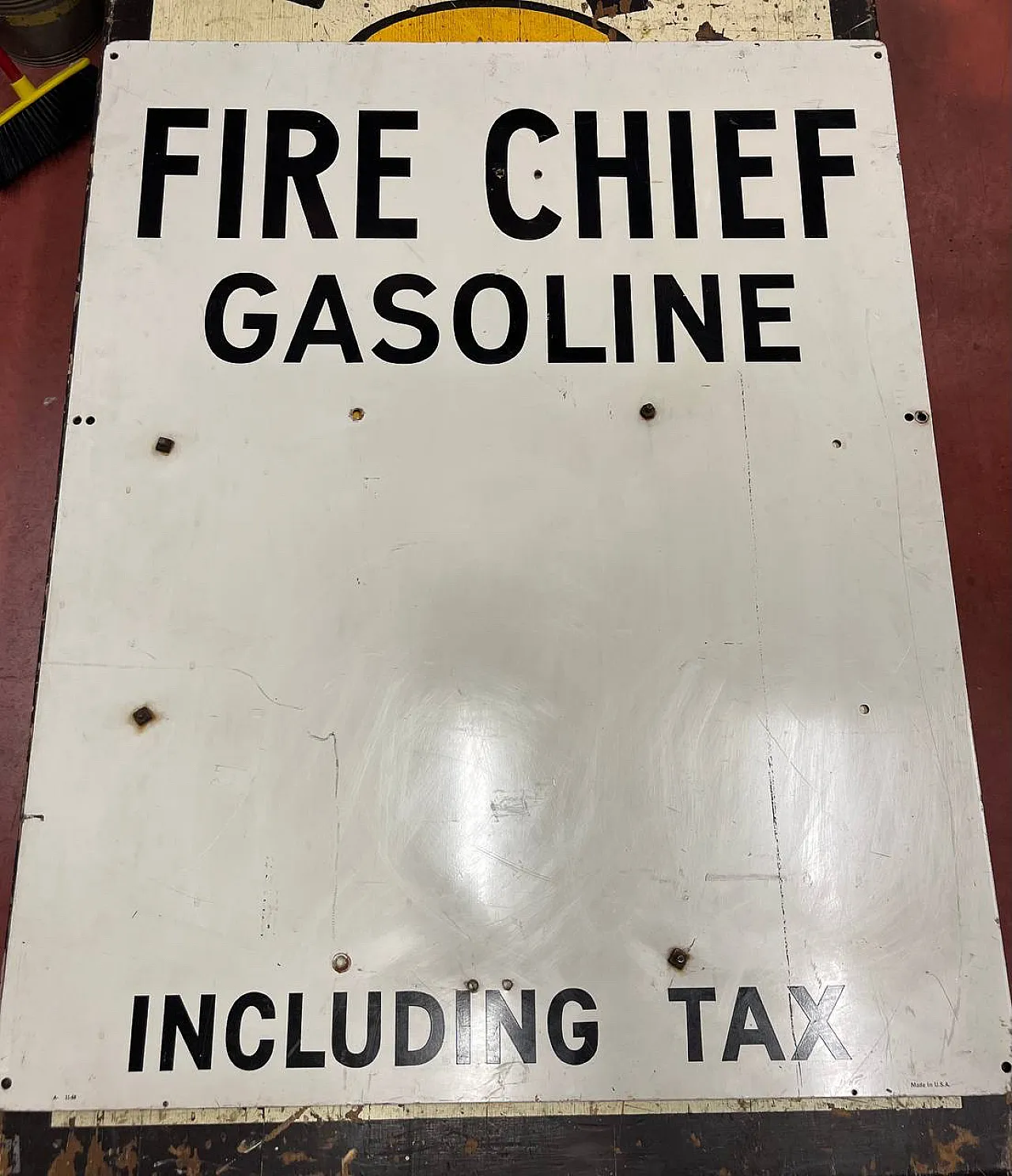 Sign Texaco Fire Chief Gasoline, 70s 2