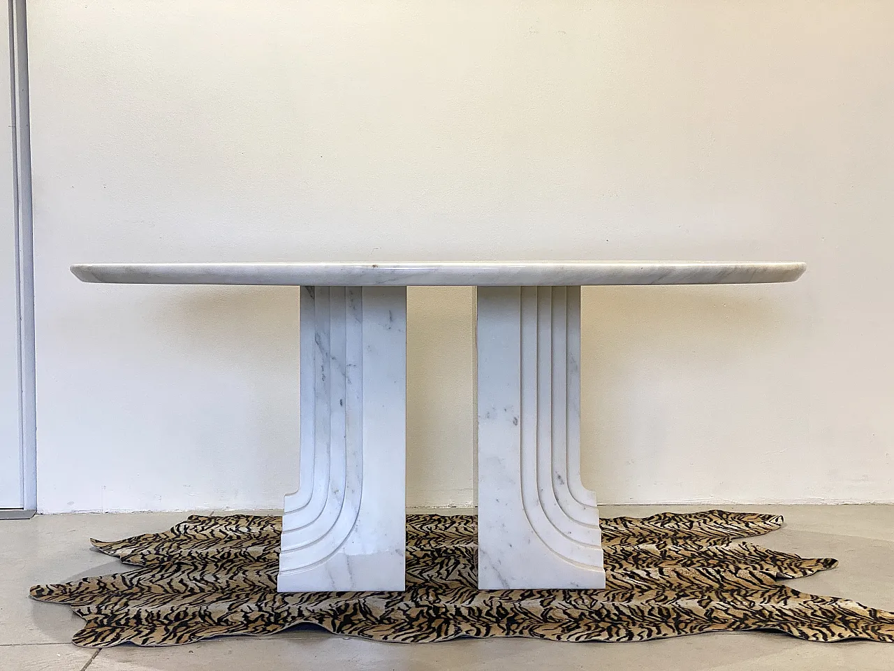 Marble table Samo by Carlo Scarpa for Simon 1980 1