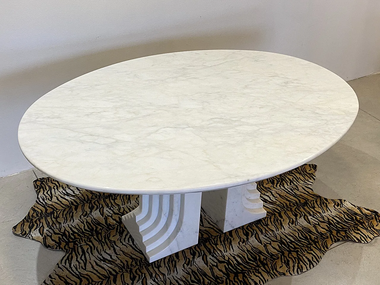 Marble table Samo by Carlo Scarpa for Simon 1980 18