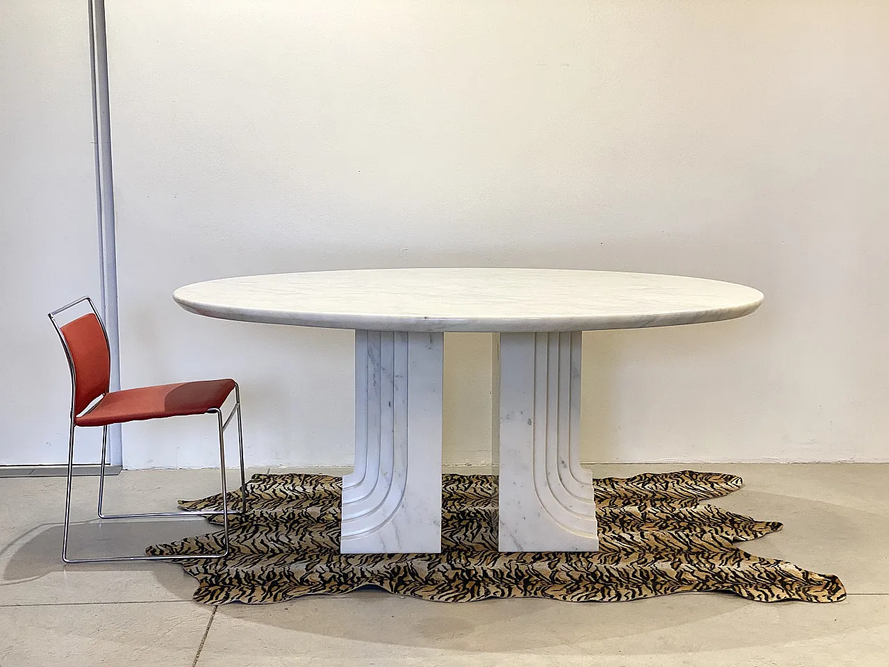 Marble table Samo by Carlo Scarpa for Simon 1980 21