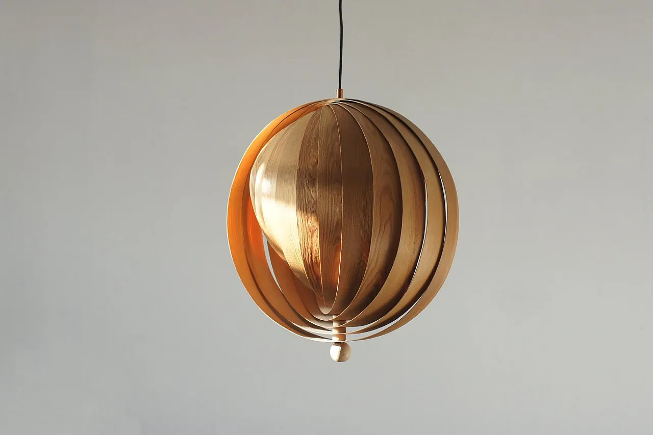 Hanging Moon Lamp by Hans Agne Jakobsson for Hans Agne Jakobsson Ab Markaryd, 1960s 2