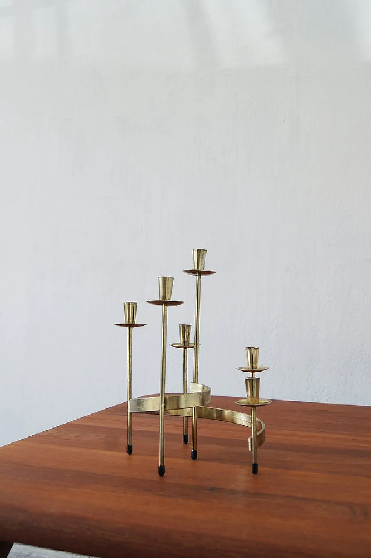 Candleholder by Gunnar Ander for Ystad-Metall, 1950s 2