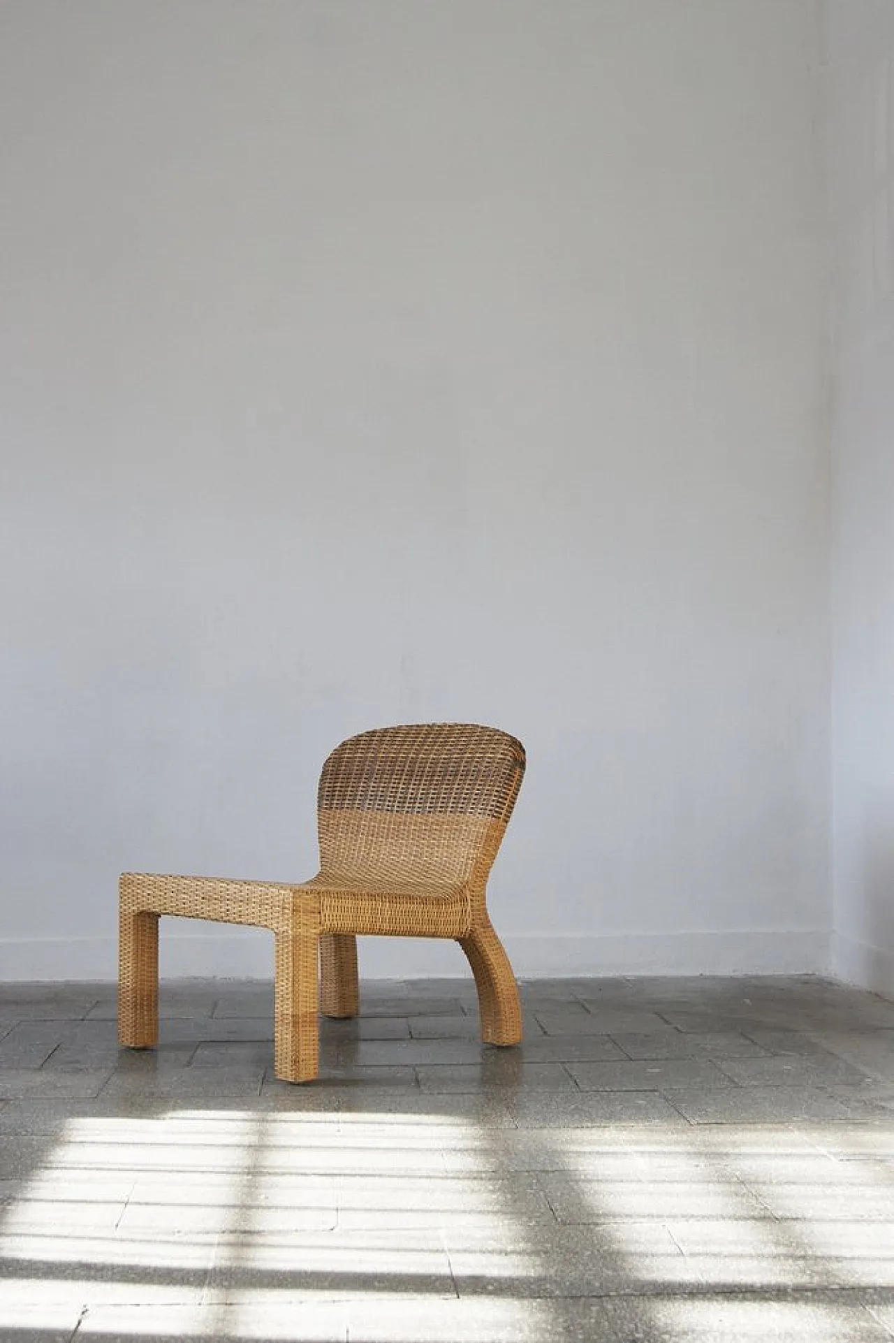 Wood and rattan chair by Thomas Sandell for Ikea, 2000s 2