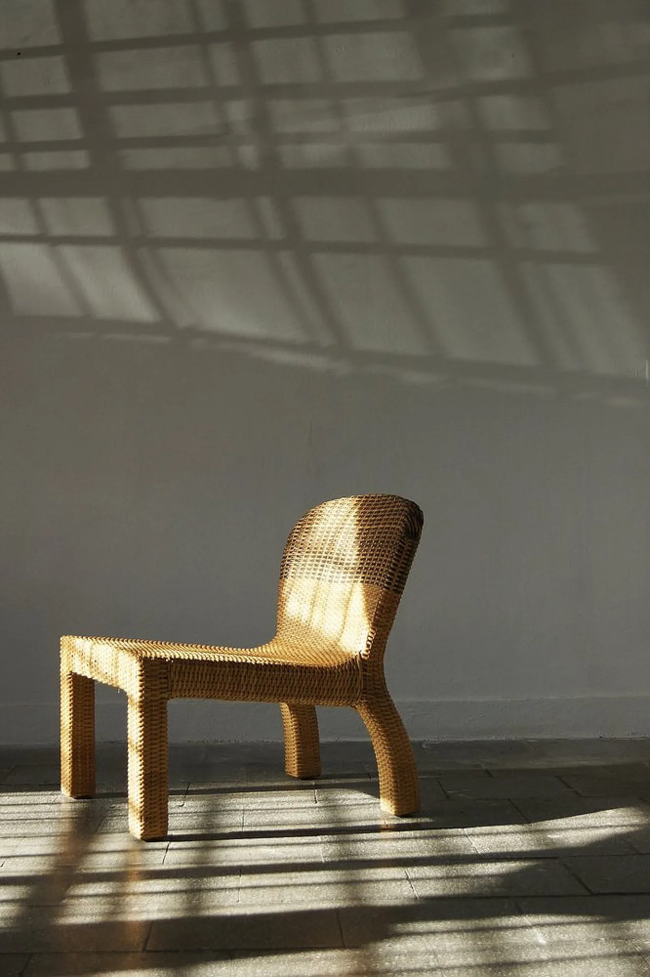 Wood and rattan chair by Thomas Sandell for Ikea, 2000s 5